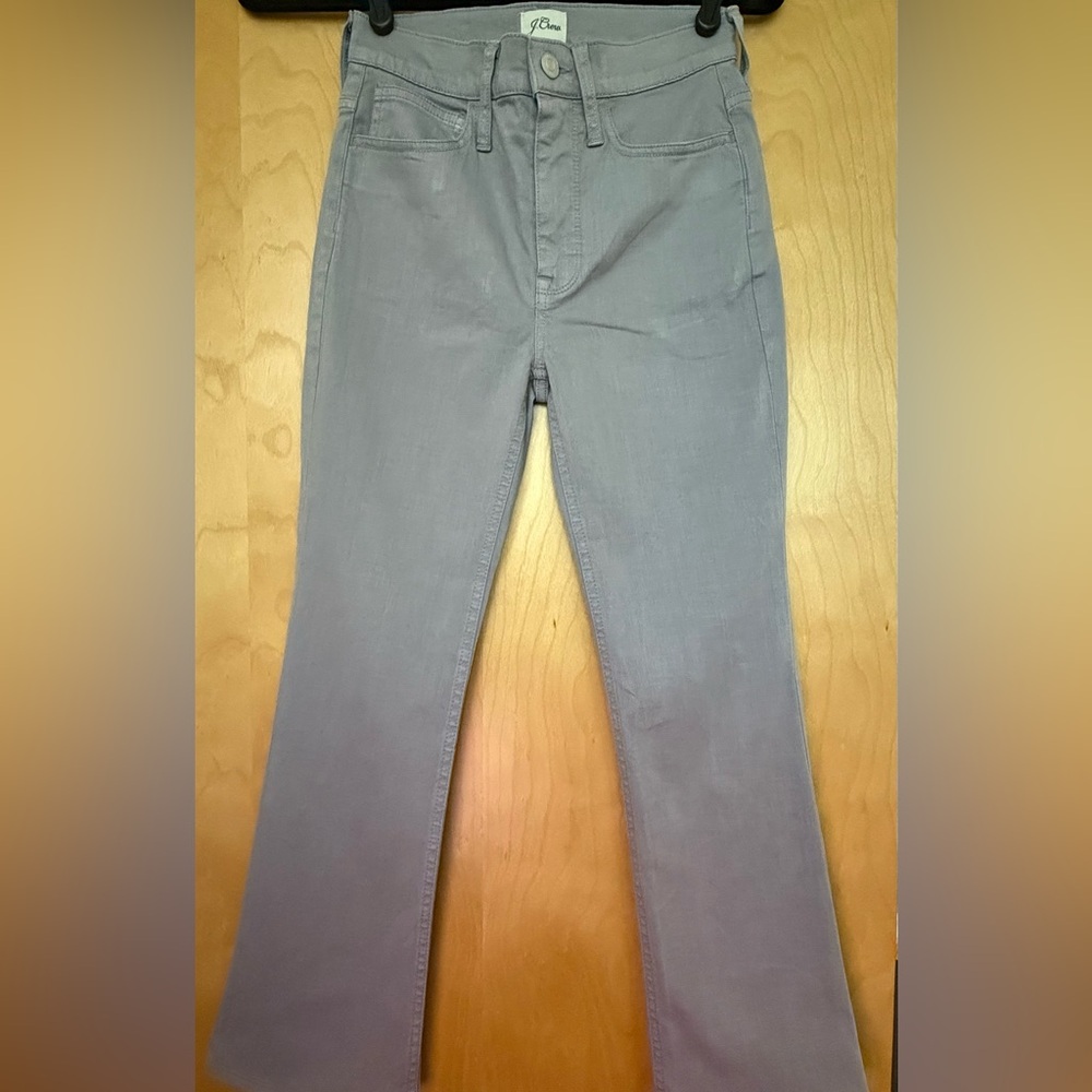 J.CREW 9" BILLIE DEMI BOOT CROP GARMENT DYED - SIZE: 24